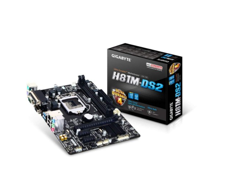 Gigabyte GA-H81M-DS2 Micro ATX Motherboard