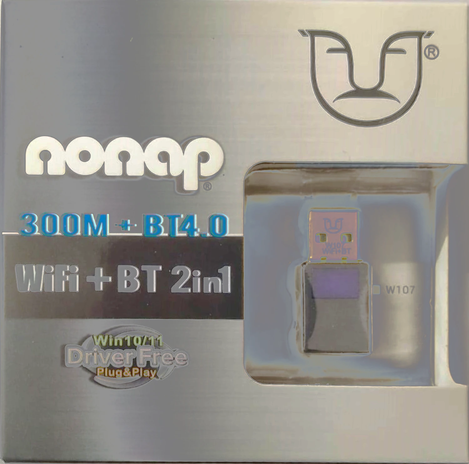 NONAP W107 WiFi + Bluetooth Adapter 300Mbps